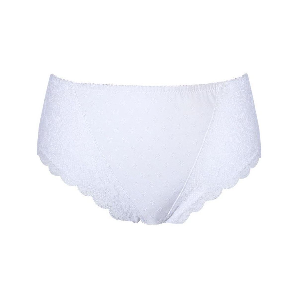 Pomm´poire Blanc Culotte midi blanche Calyopée AnG