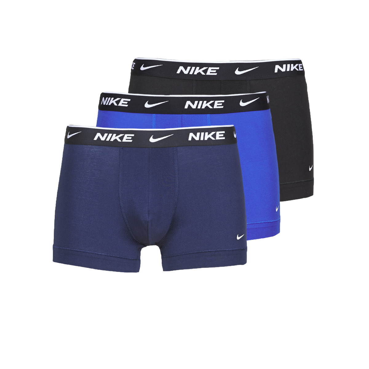 Nike Noir / Marine / Bleu EVERYDAY COTTON STRETCH X3 bY