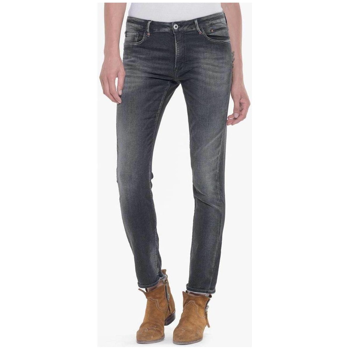 Le Temps des Cerises Noir Jogg 200/43 boyfit jeans gris