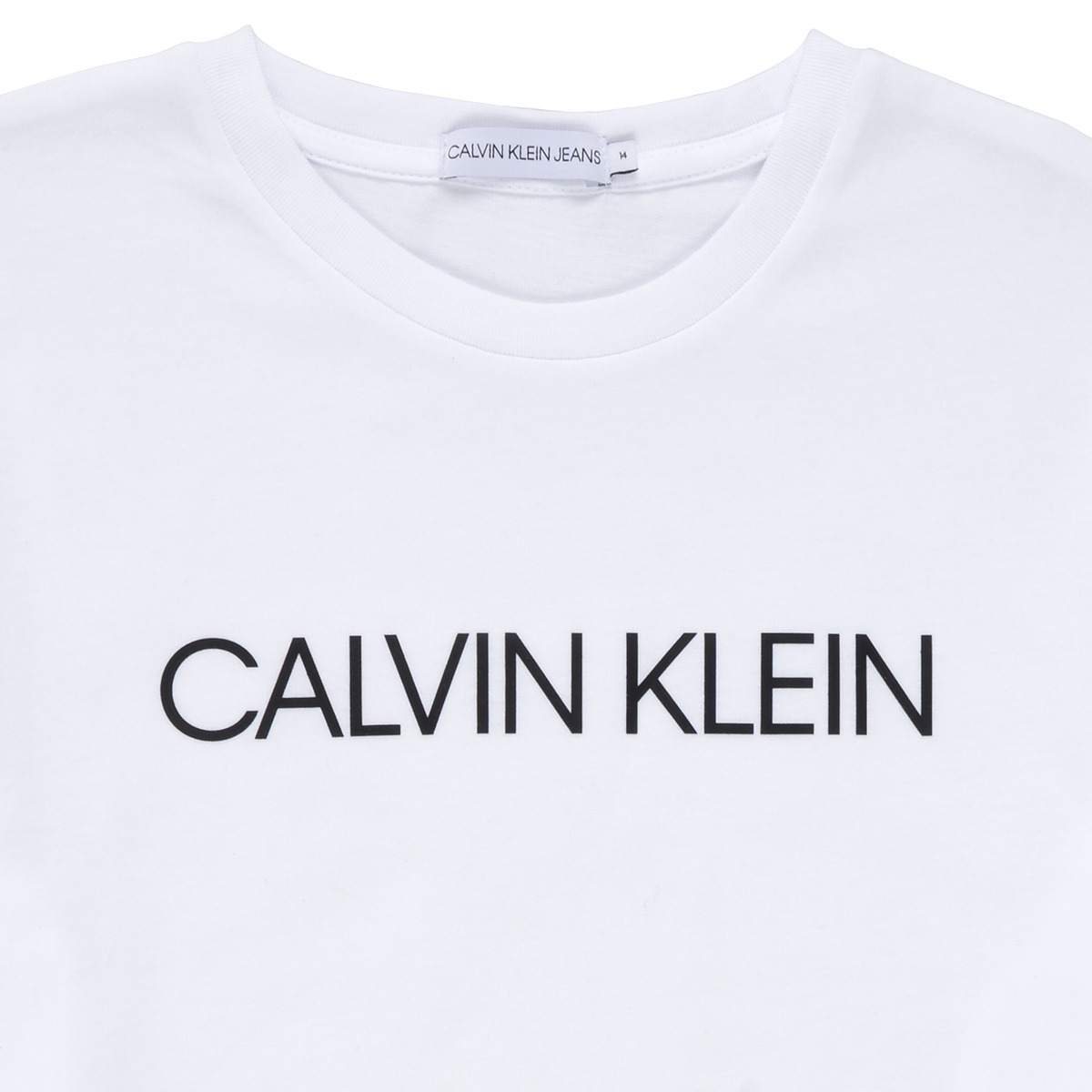 Calvin Klein Jeans Blanc INSTITUTIONAL T-SHIRT 8mxCPayT