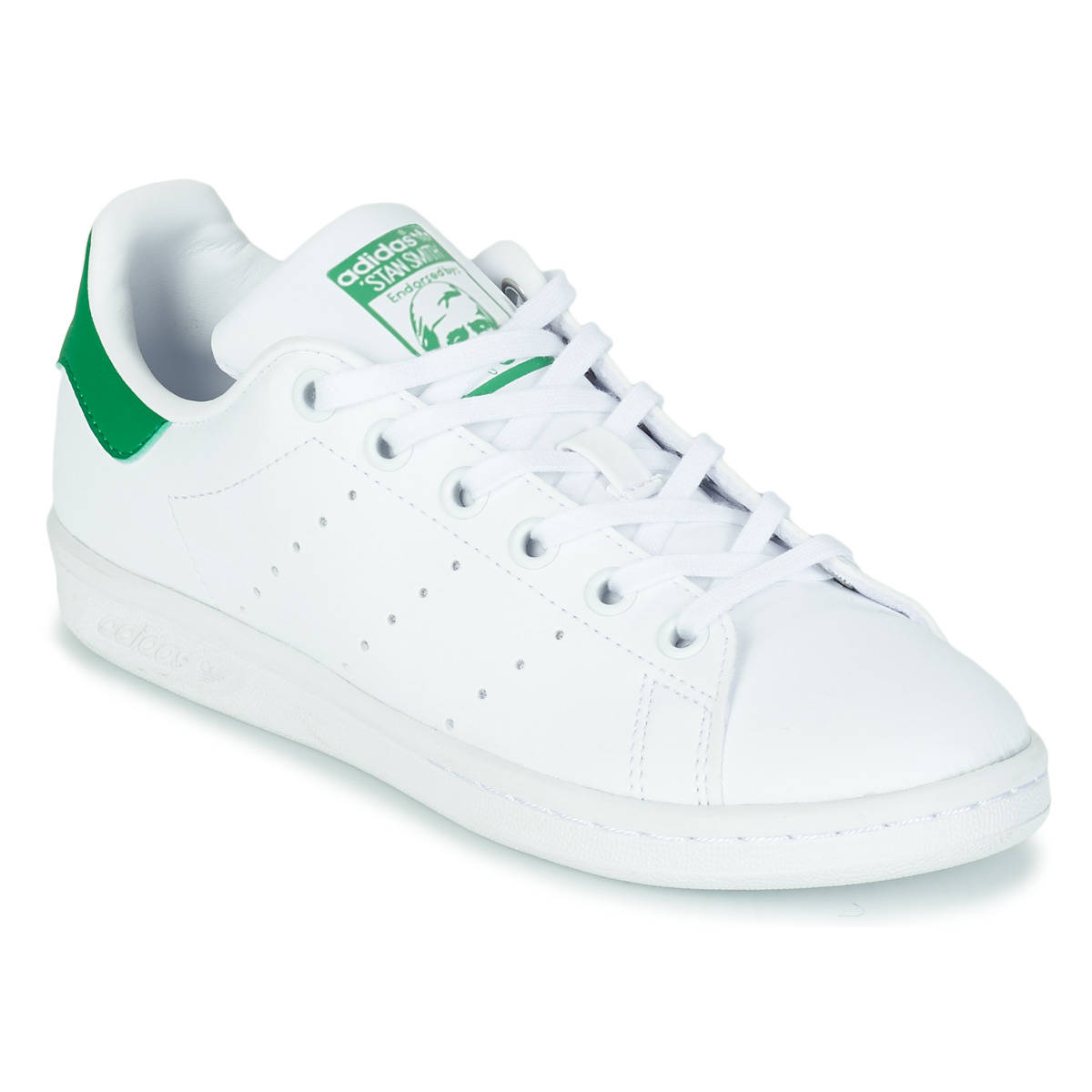 adidas Originals Blanc / Vert STAN SMITH J ECO-RESPONSA