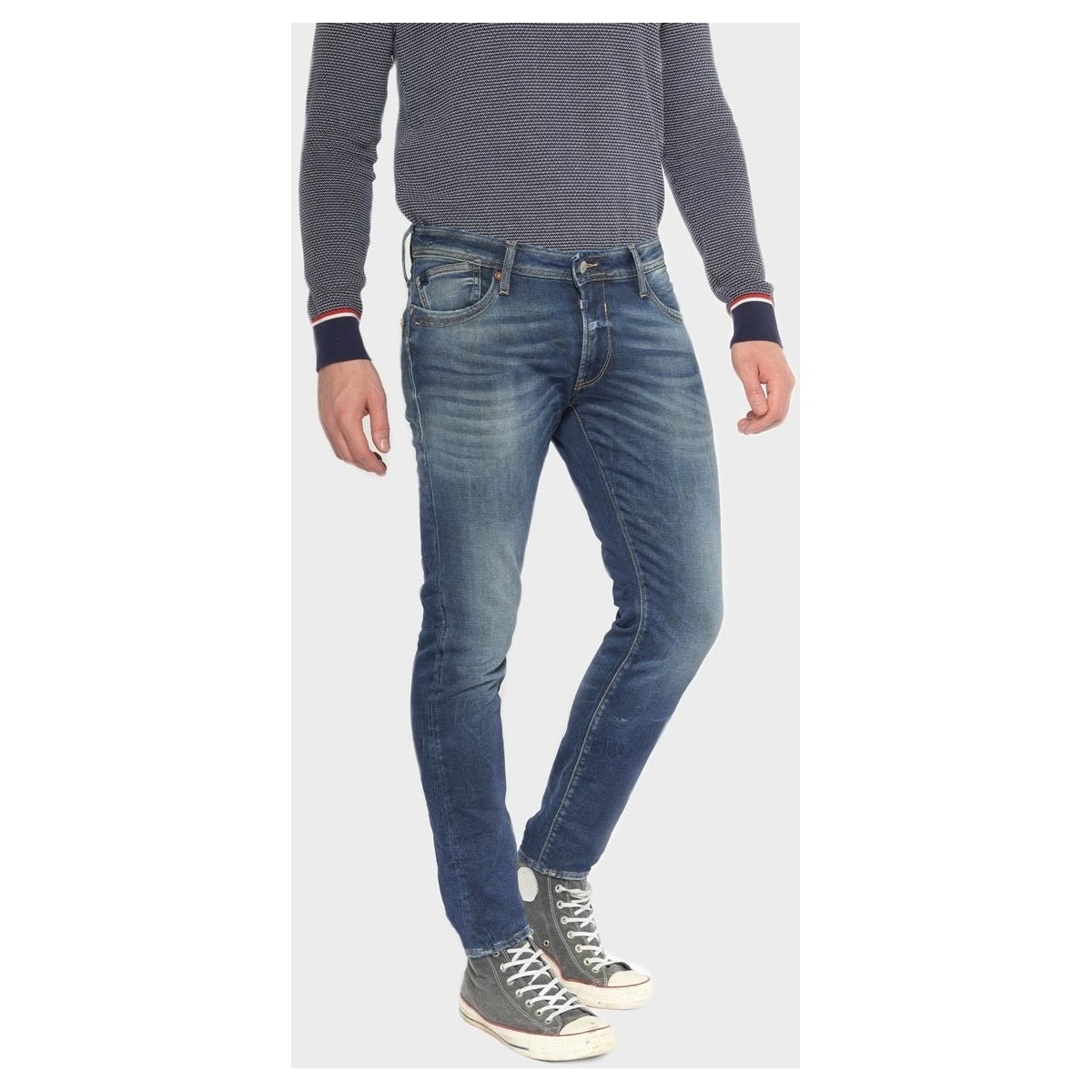 Le Temps des Cerises Bleu Jogg 700/11 adjusted jeans bleu 2n3lt02T