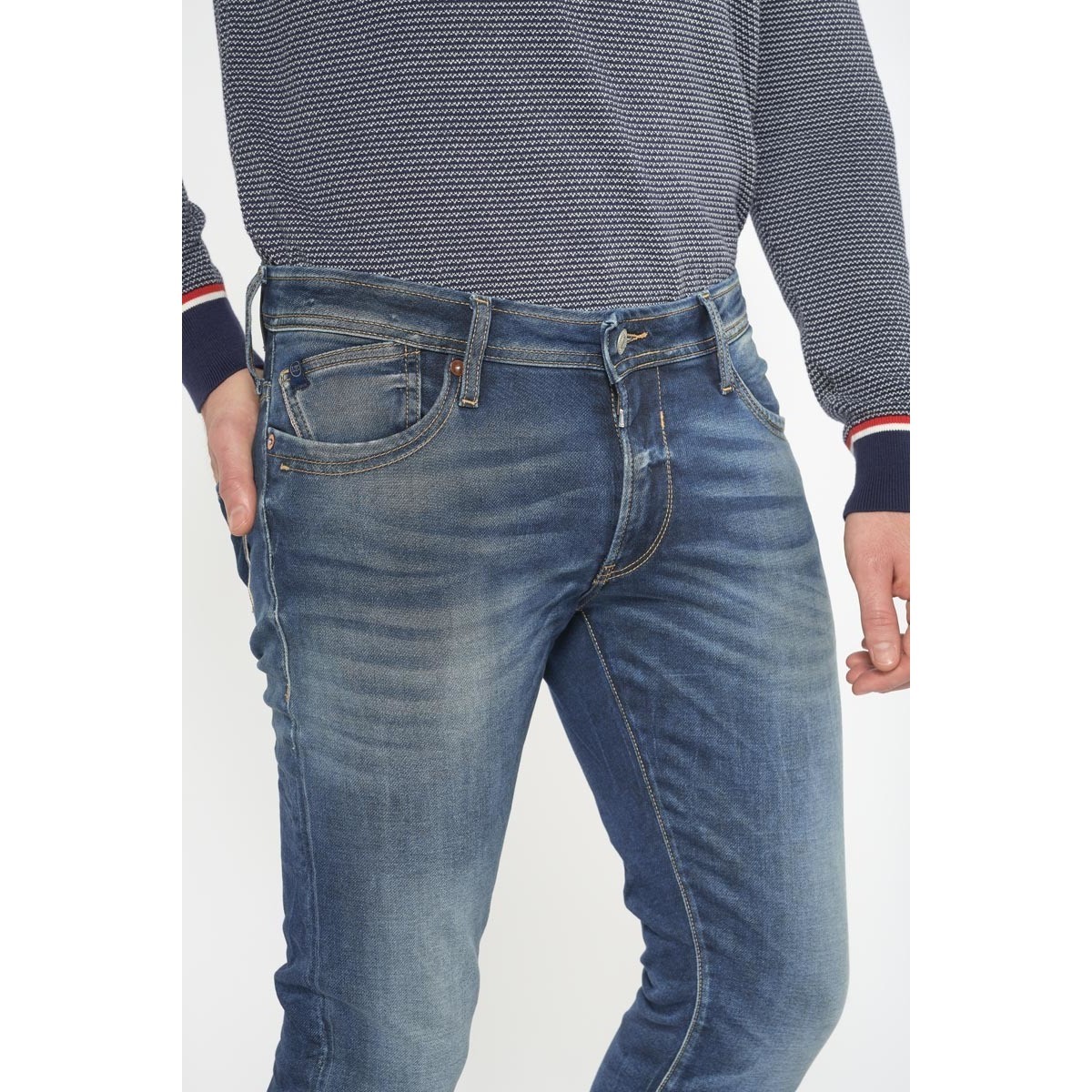 Le Temps des Cerises Bleu Jogg 700/11 adjusted jeans bleu 2n3lt02T