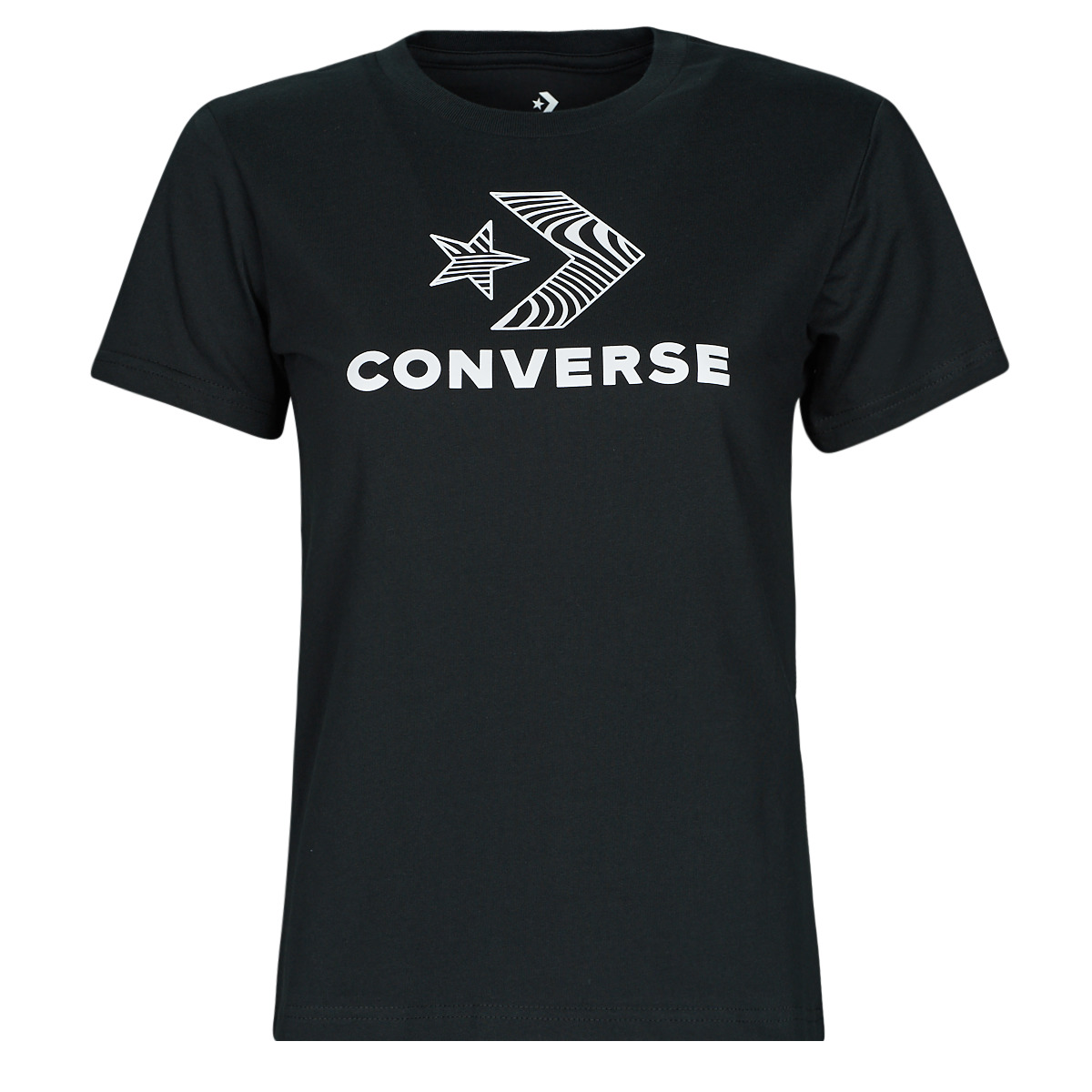 Converse BLACK STAR CHEVRON TEE 74G0wPwP
