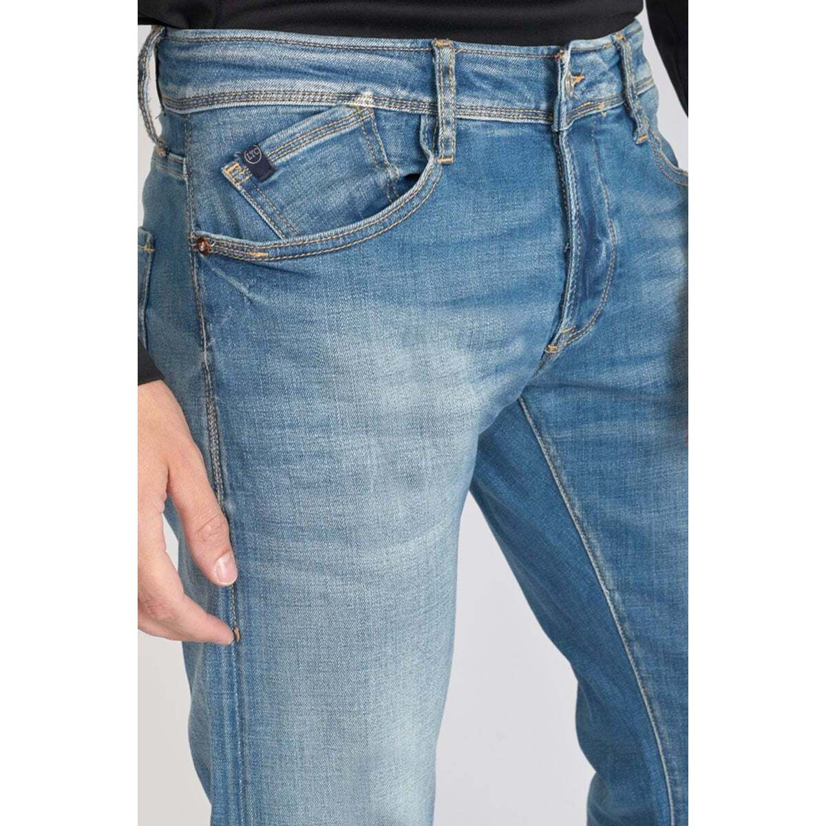Le Temps des Cerises Bleu Basic 700/11 adjusted jeans vintage bleu bv27xrMJ