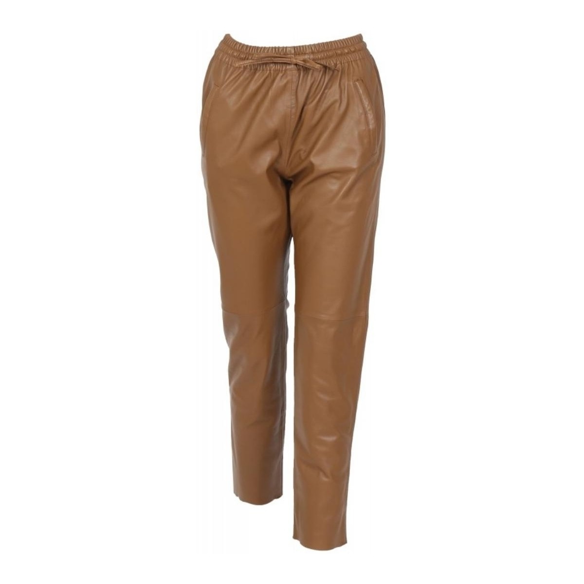 Oakwood Marron Pantalon jogpant en cuir Gift Ref 50426 