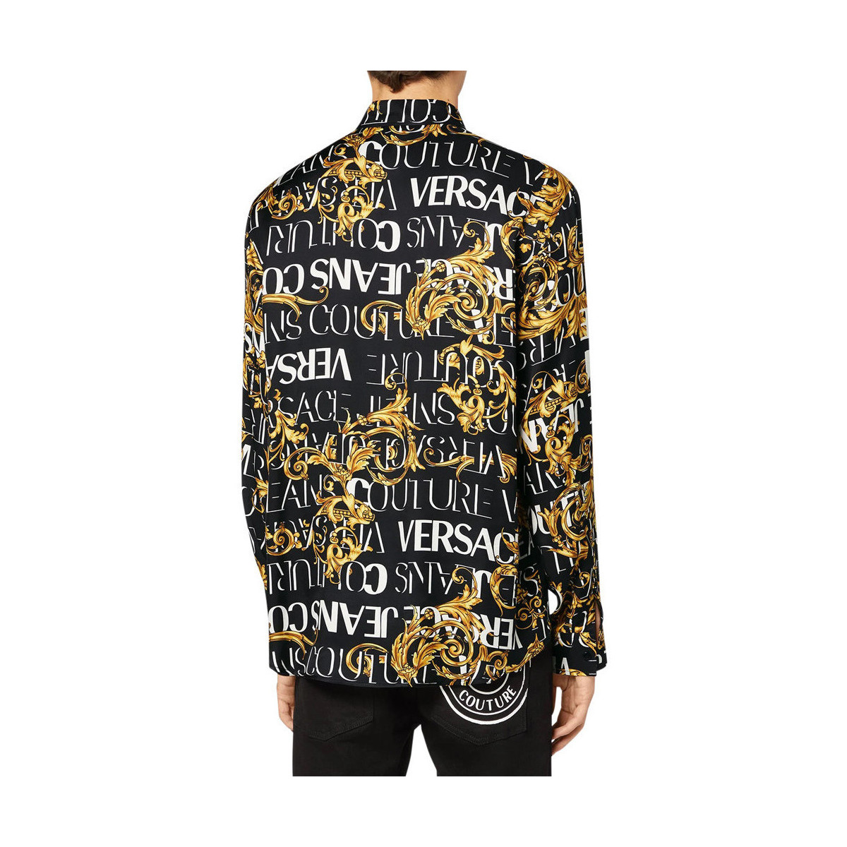Versace Jeans Couture Noir Chemises Noir 8NdQb5qO