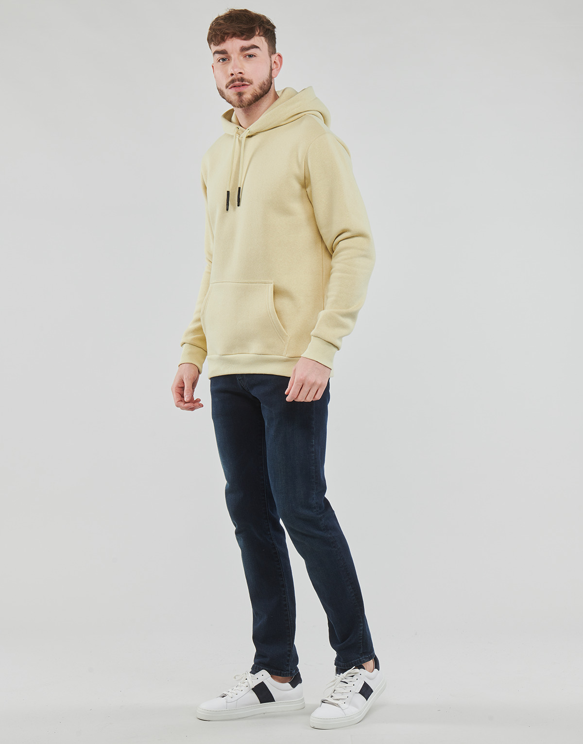 Only & Sons Blanc ONSCERES HOODIE SWEAT c59dJx38