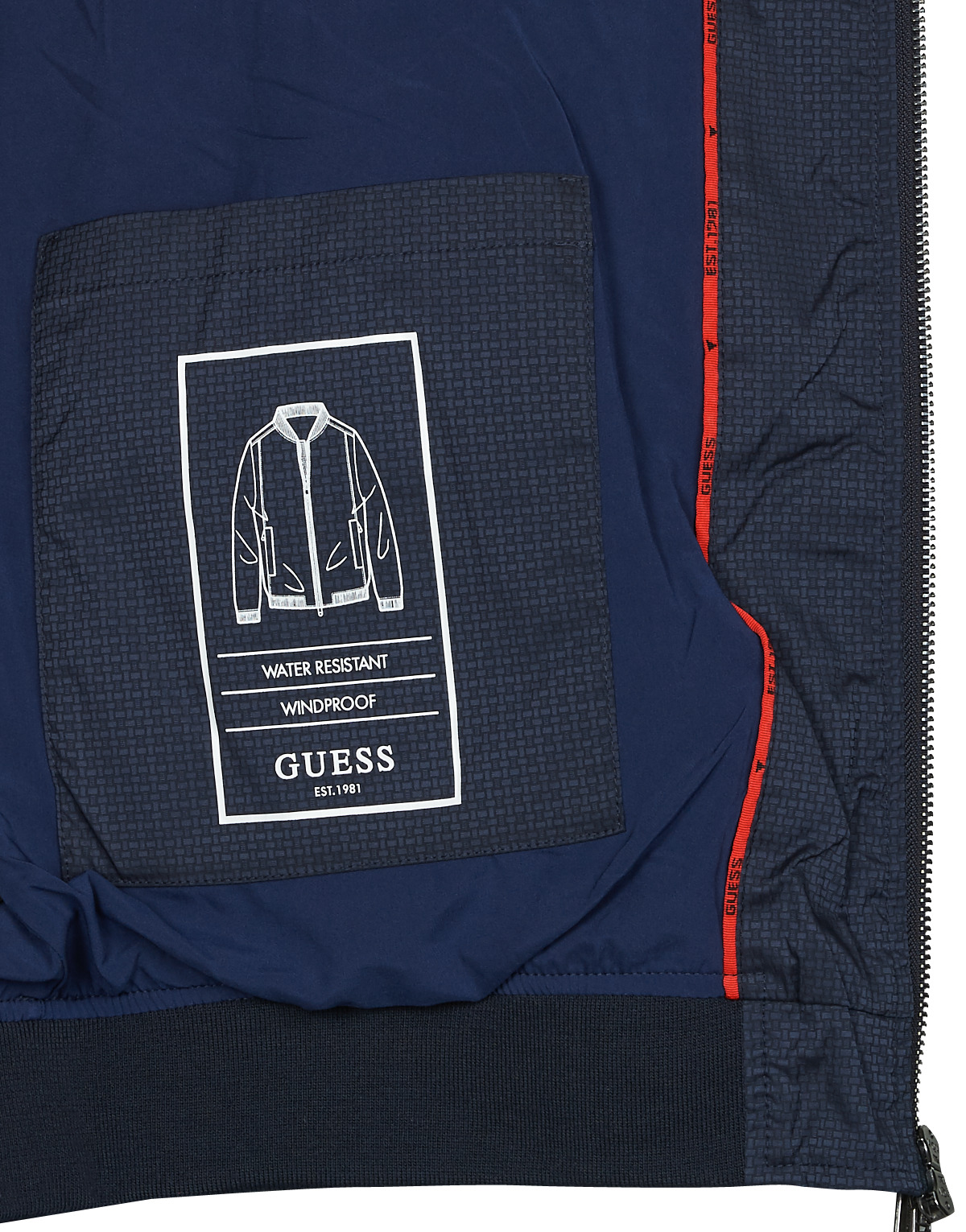 Guess Marine STRETCH BOMBER AbyGxNf2
