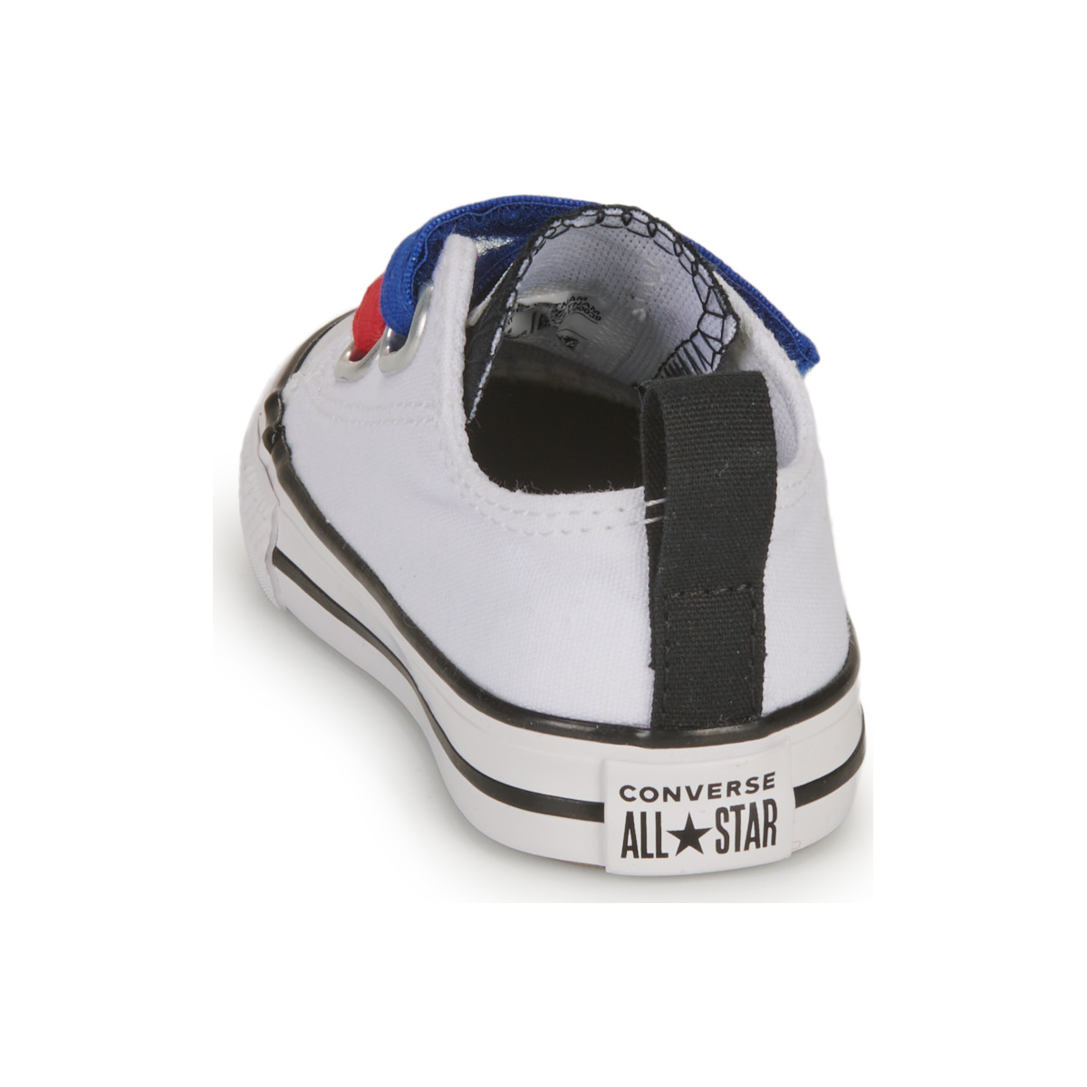 Converse Blanc / Bleu / Rouge INFANT CONVERSE CHUCK TAYLOR ALL STAR 2V EASY-ON SUMMER TWILL LO 4248UVgY