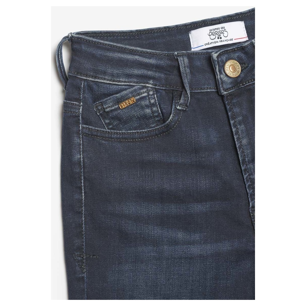 Le Temps des Cerises Bleu Power skinny taille haute jeans bleu-noir 0U5IDMG9
