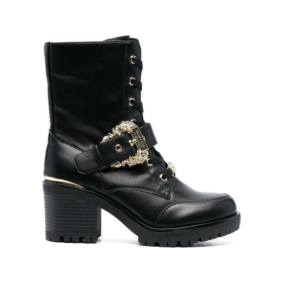 Versace Jeans Couture Noir black casual closed booties 