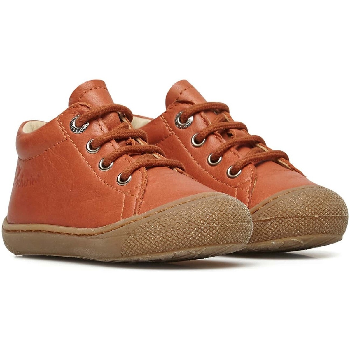 Naturino Orange Chaussures premiers pas en cuir COCOON 40BtyxtY