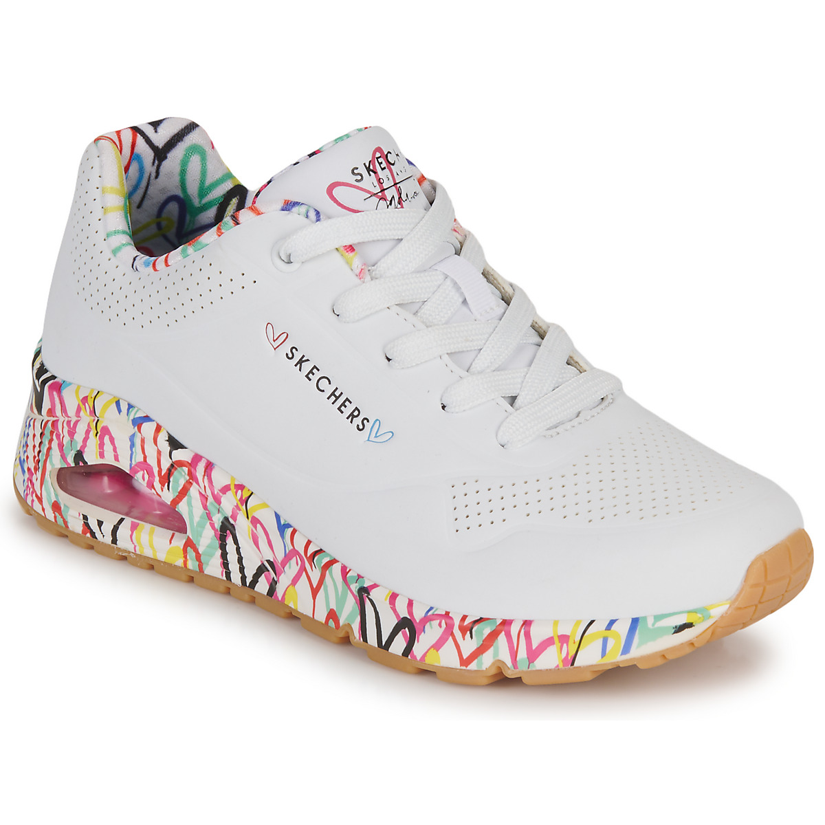Skechers Blanc / Multicolore UNO 3UevUfrb