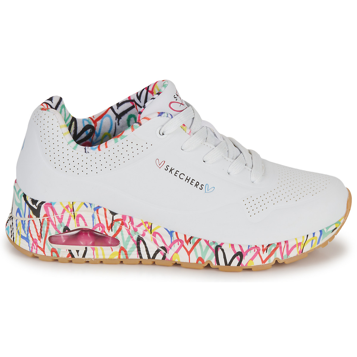 Skechers Blanc / Multicolore UNO 3UevUfrb