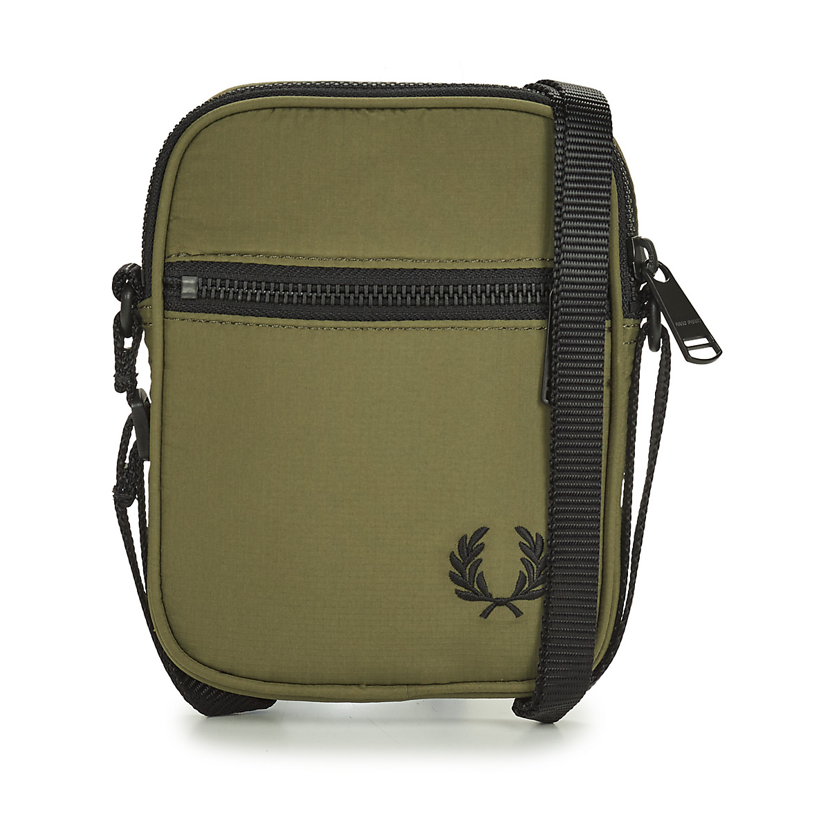 Fred Perry UNIFORM GREEN RIPSTOP SIDE BAG 275qMIml