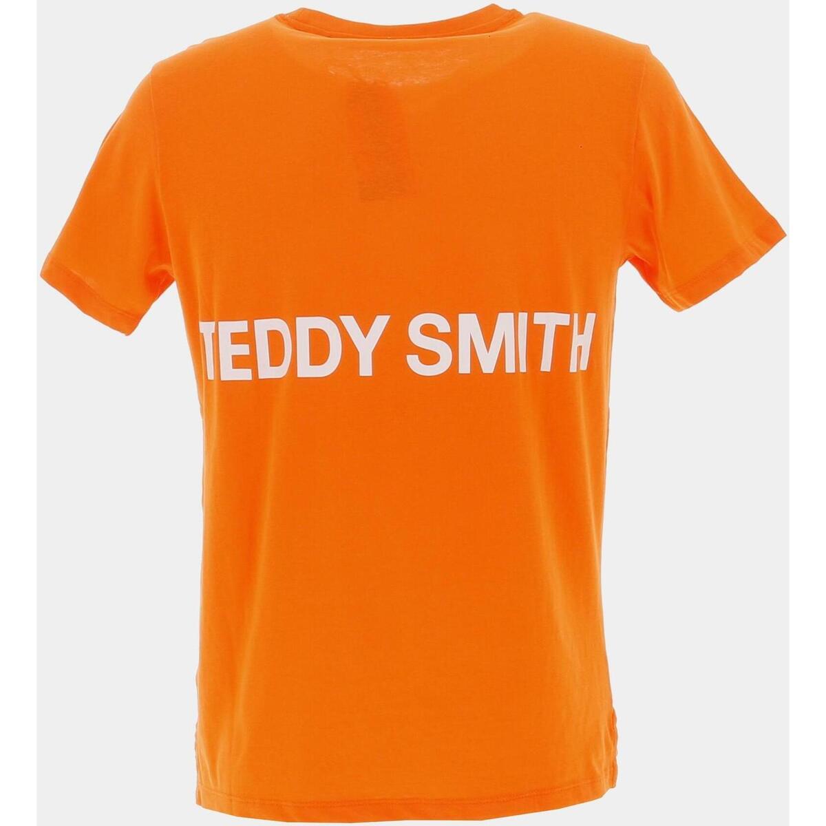 Teddy Smith Orange T-required mc jr 711GWBsT