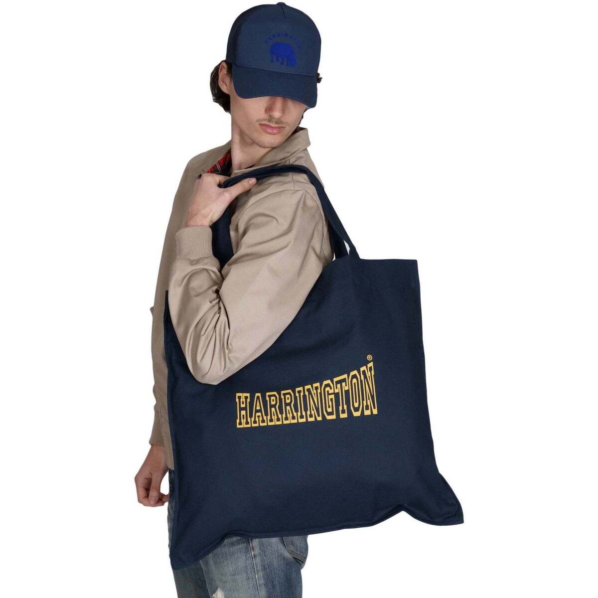 Harrington Bleu Shopping bag XXL Harrington bleu marine 0oinciZ1