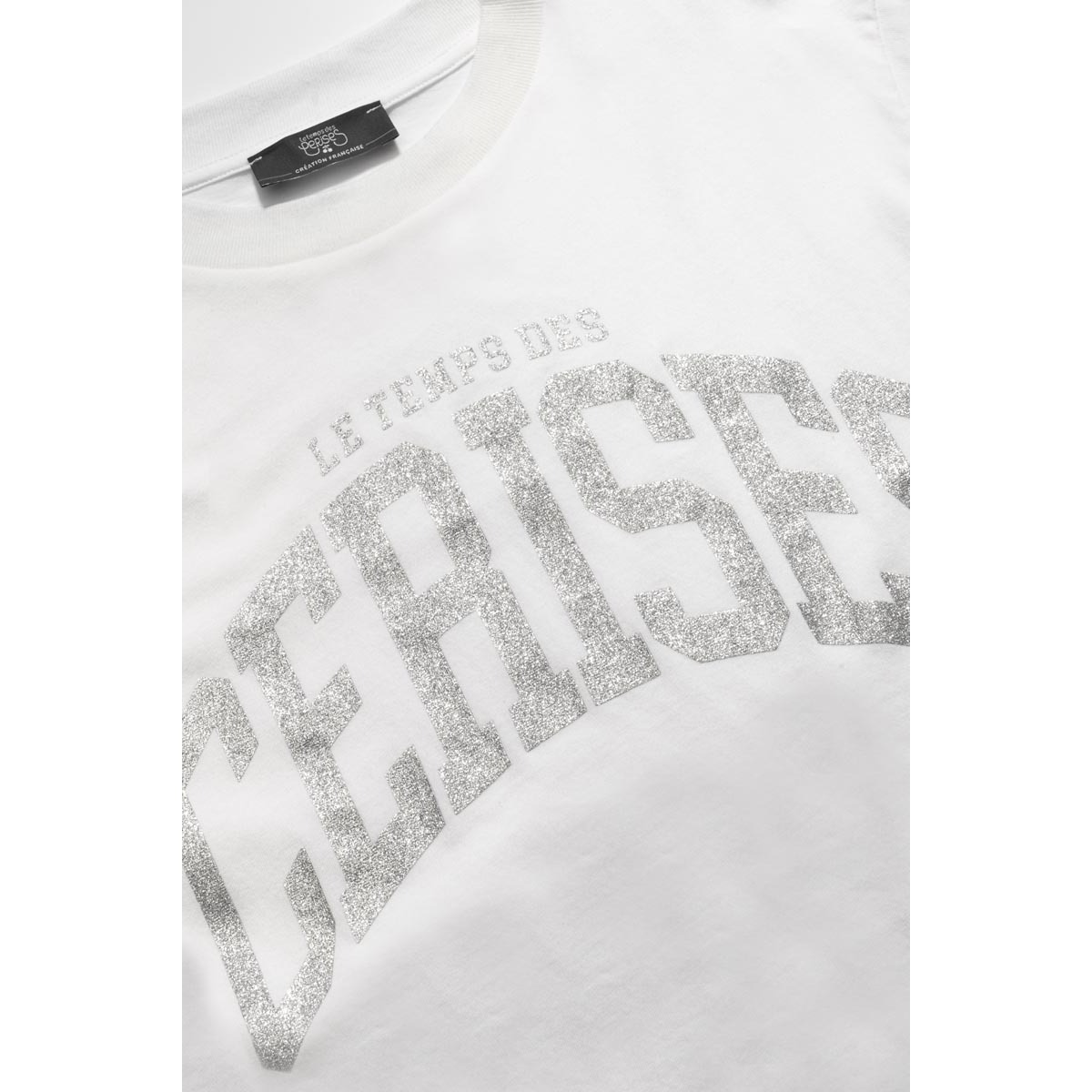 Le Temps des Cerises Blanc T-shirt claudegi blanc imprimé 0X9linpw