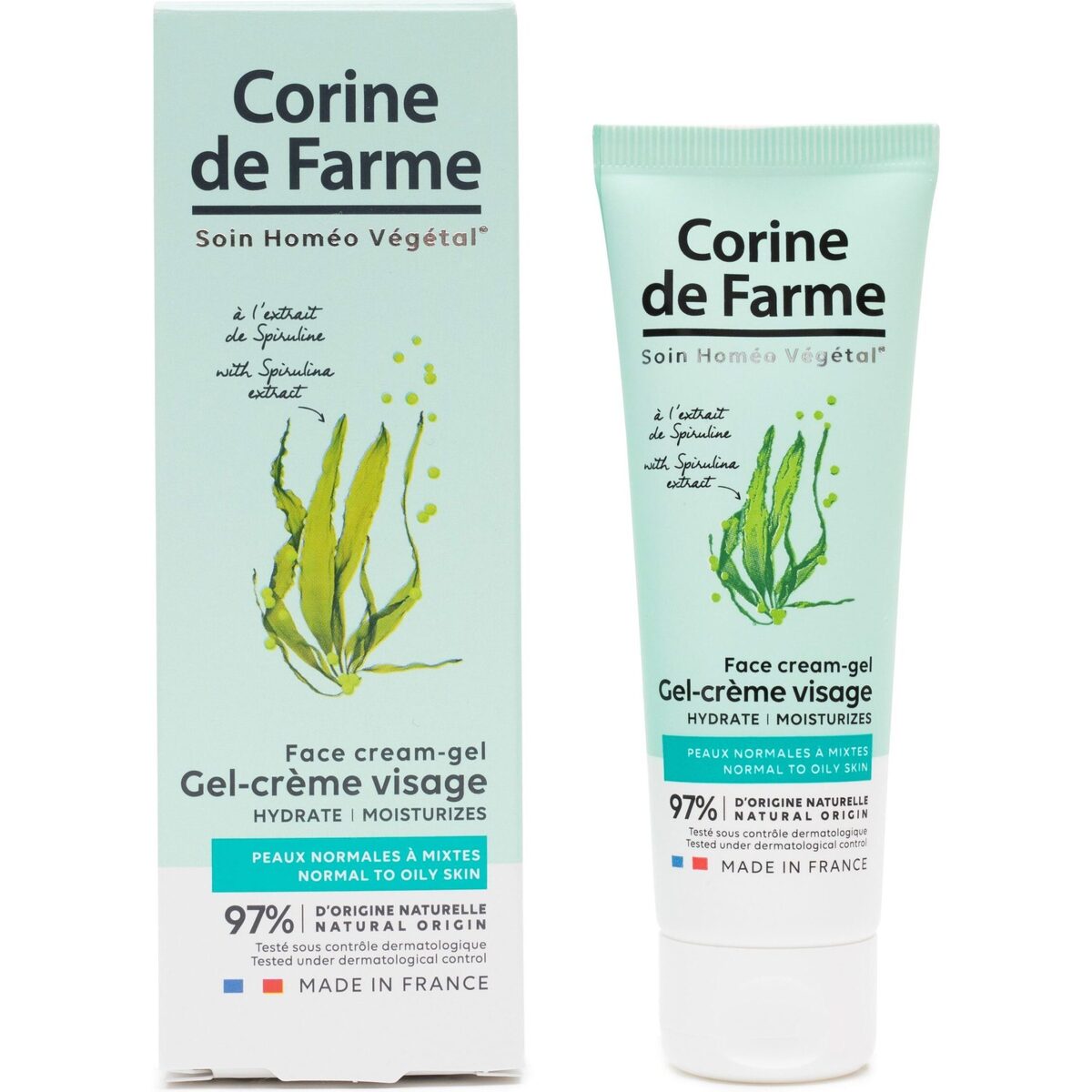 Corine De Farme Autres Gel-crème visage à l´extrait de Spiruline CgjlwDm6