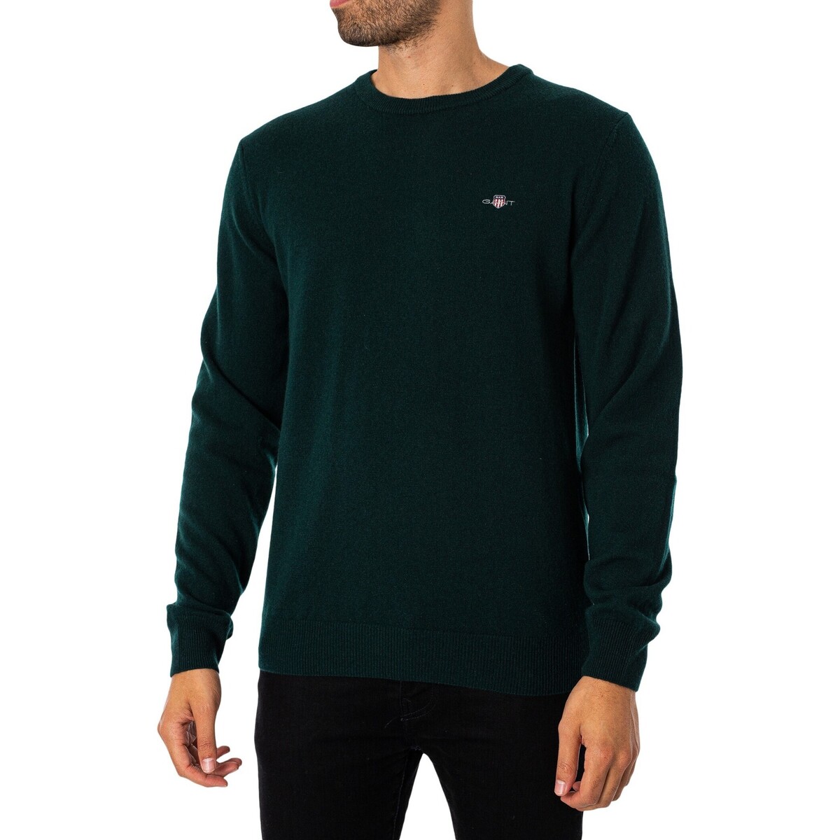 Gant Vert Sweat-shirt en laine d´agneau ultrafine 6bn4tQQV
