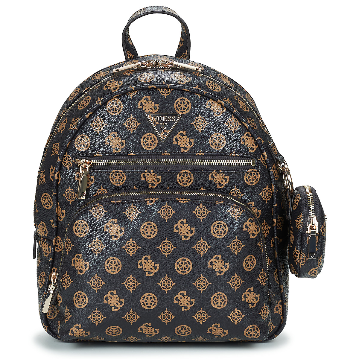 Guess Marron POWER PLAY BACKPACK 0dULqnyp