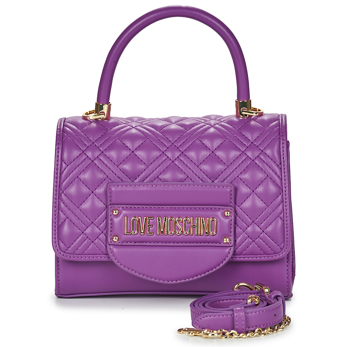 Love Moschino Violet QUILTED TAB c0P6ZAoN