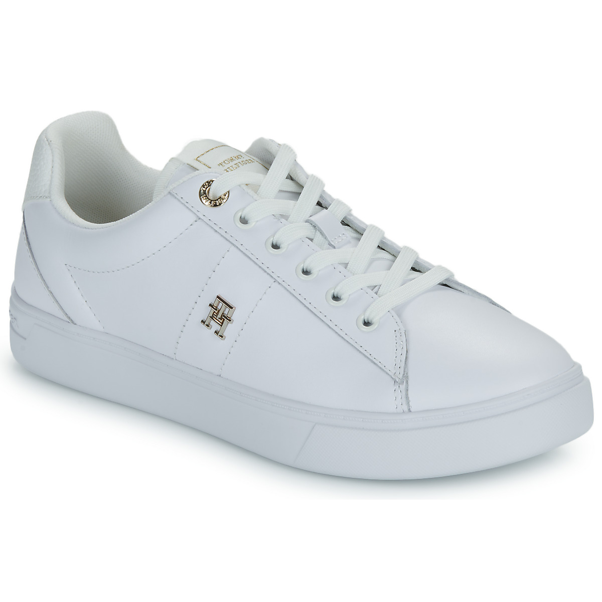 Tommy Hilfiger Blanc ESSENTIAL ELEVATED COURT SNEAKER 7