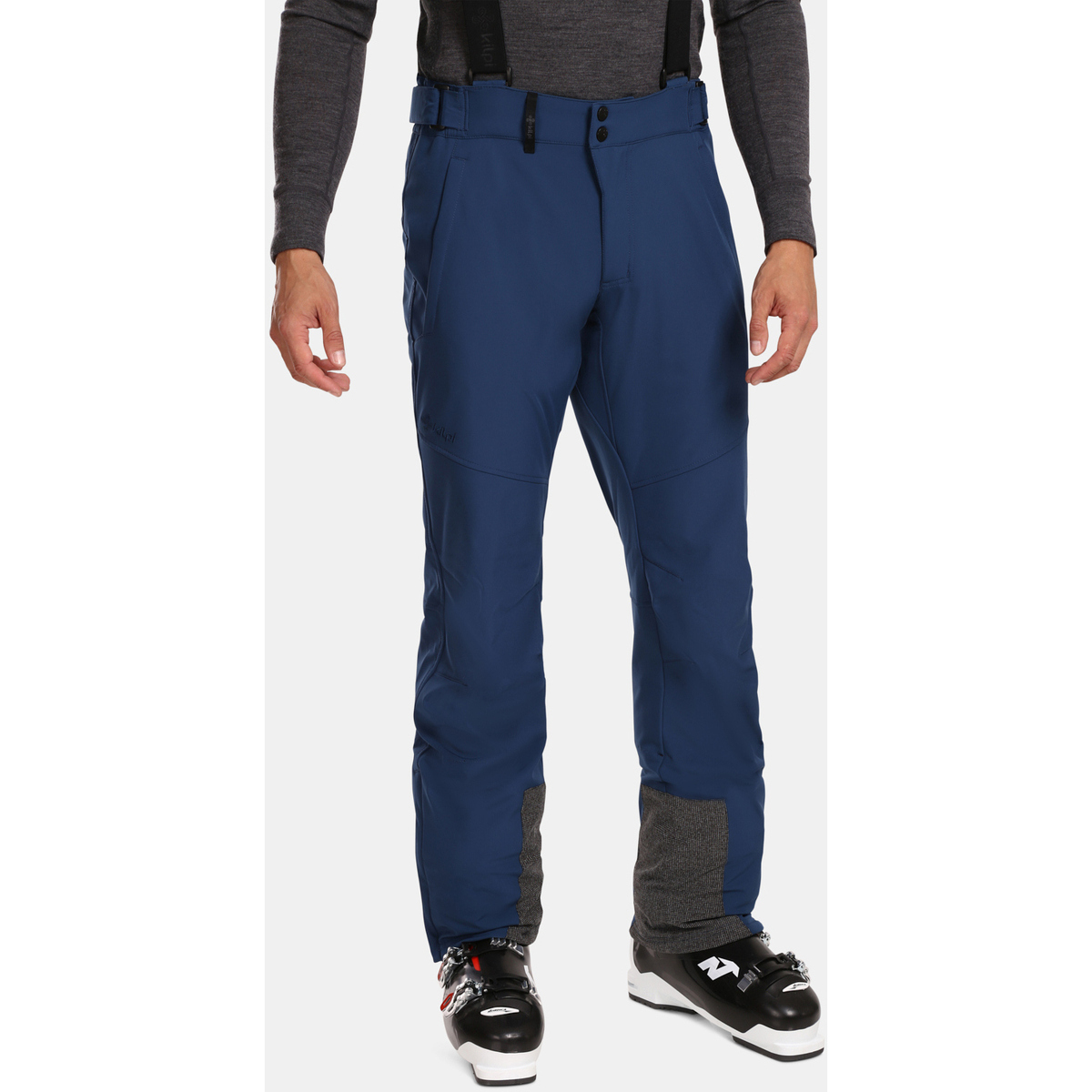 Kilpi Bleu Pantalon de ski softshell pour homme RHEA-M 