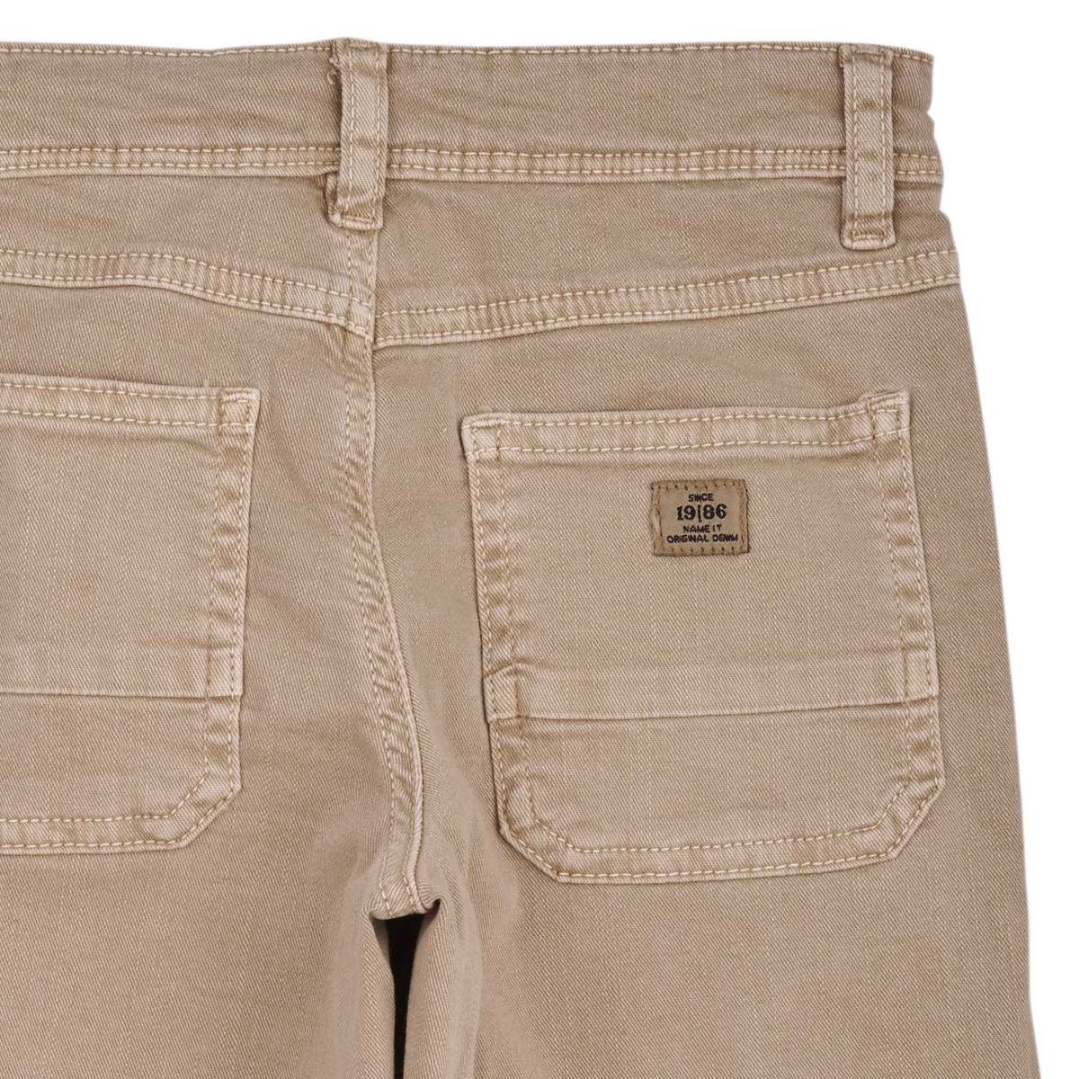 Name it Beige NKMSILAS TAPERED TWI PANT 1320-TP 9yhoijDI