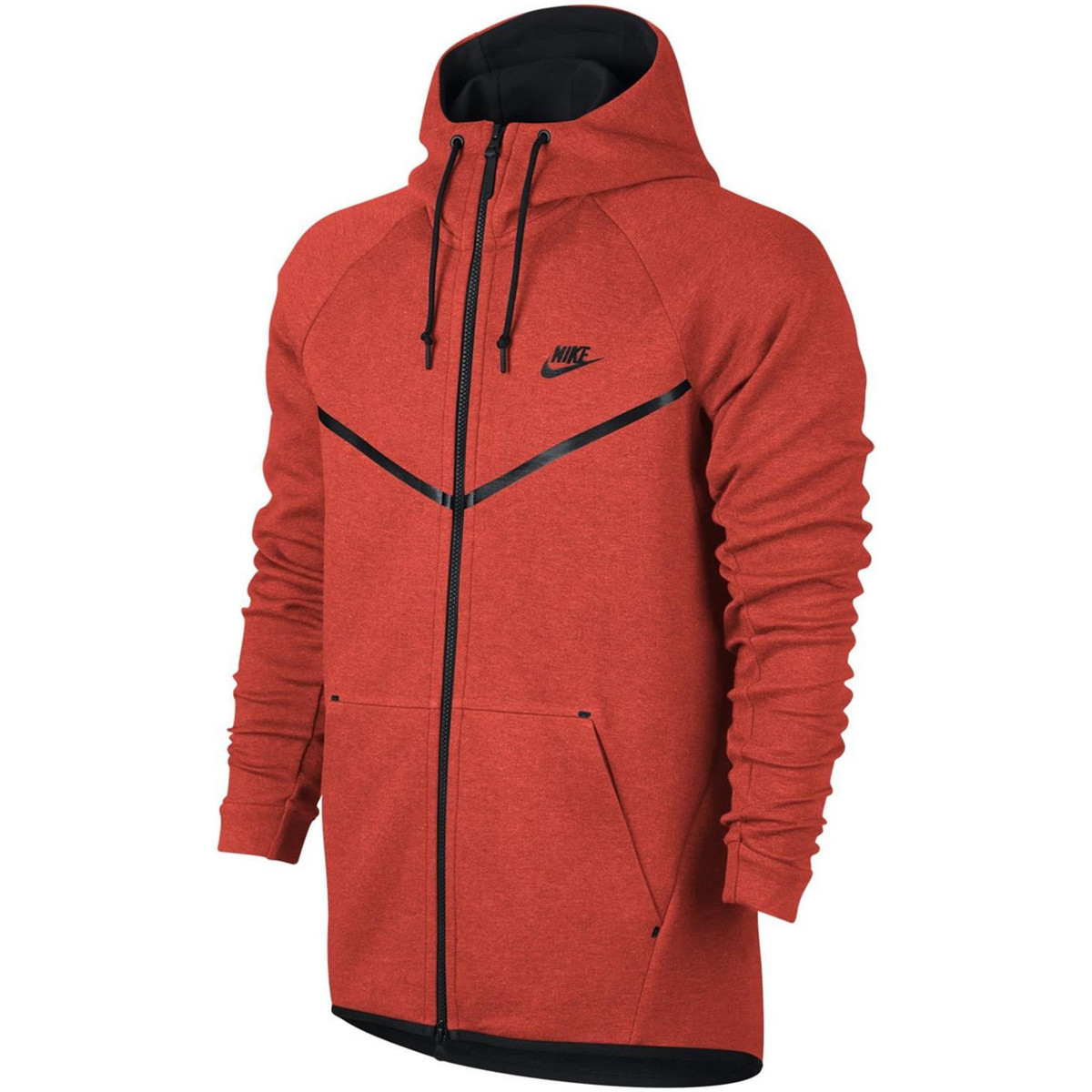 Nike Orange Sportswear Tech Fleece Windrunner 8710msy3